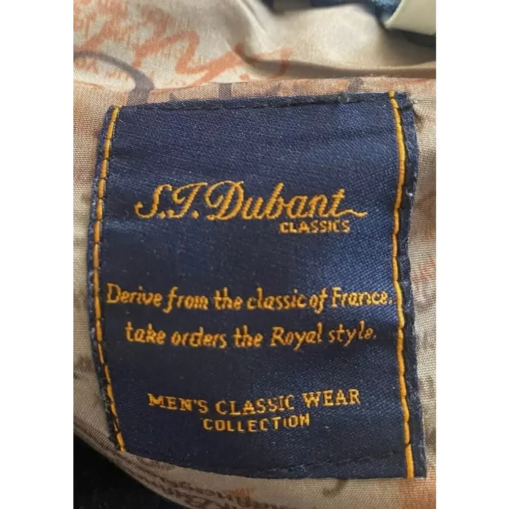 T. Dubant Classics Womens 32x32 Dark Wash Denim Bootcut Pants Stud Trim‎